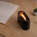 Umidificador De Perfume Ar Ultrasônico Com Simulação De Iluminação LED Máquina De Fragrância De Chama Colorida