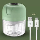Mini processador elétrico portátil Angel & Home USB, compacto e prático para preparar alimentos com agilidade.