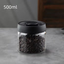 Pote a vácuo Angel & Home com vedação total para armazenamento de café, com tampa hermética, em uso na cozinha.