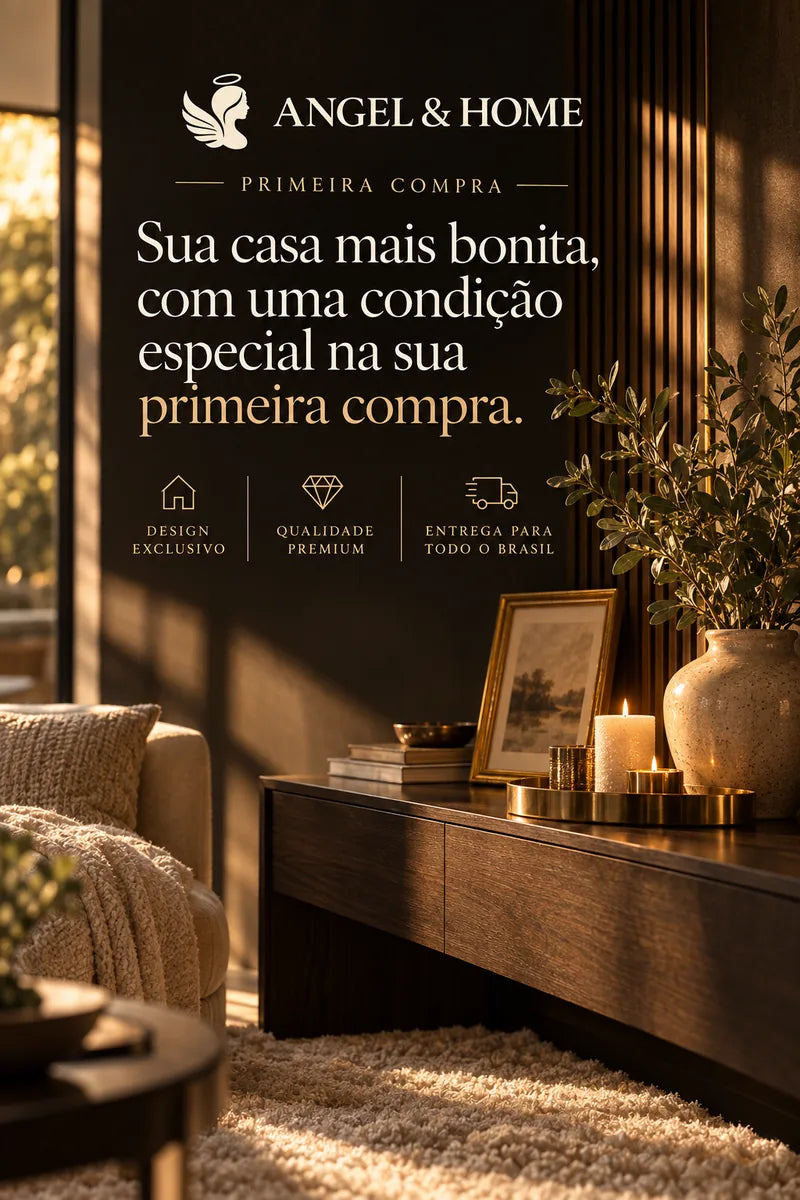 Angel & Home — condição especial na primeira compra